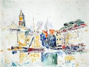 Paul Signac French Port of St. Tropez china oil painting artist